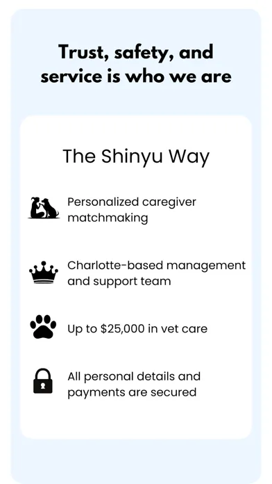 Shinyu – Pet Sitters & Walkers应用截图