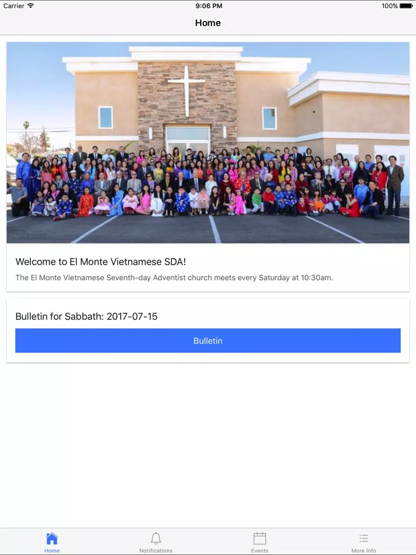 SDA Bulletin iPad  سکرین شاٹس