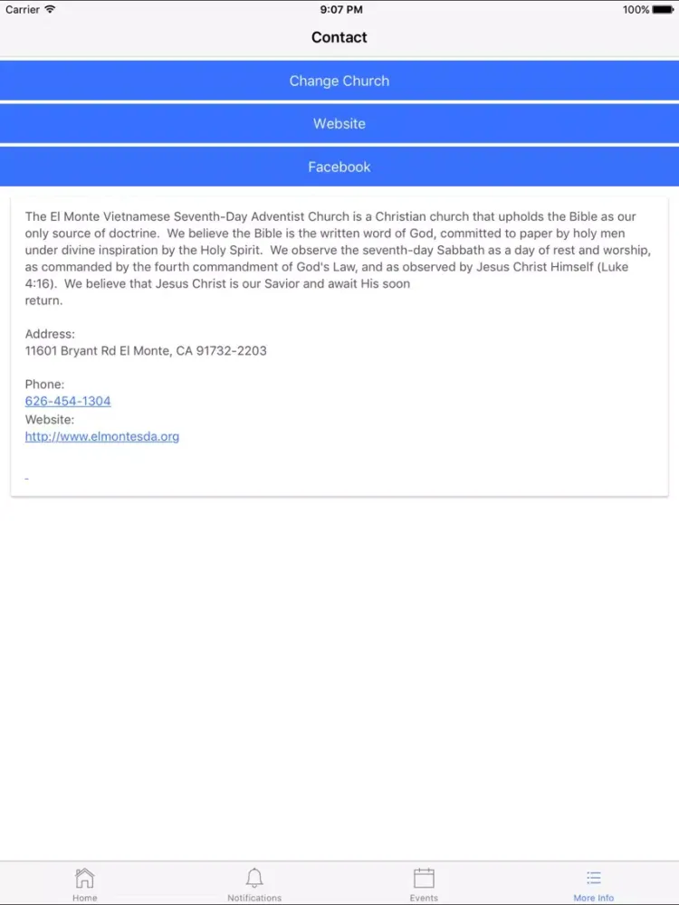 SDA Bulletin iPad  Screenshots