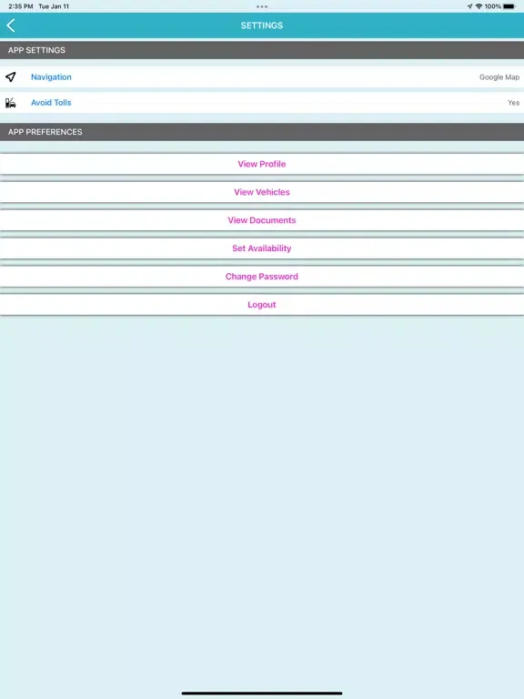 Captures d'écran de ShipNow TMS - Delivery Driver iPad 