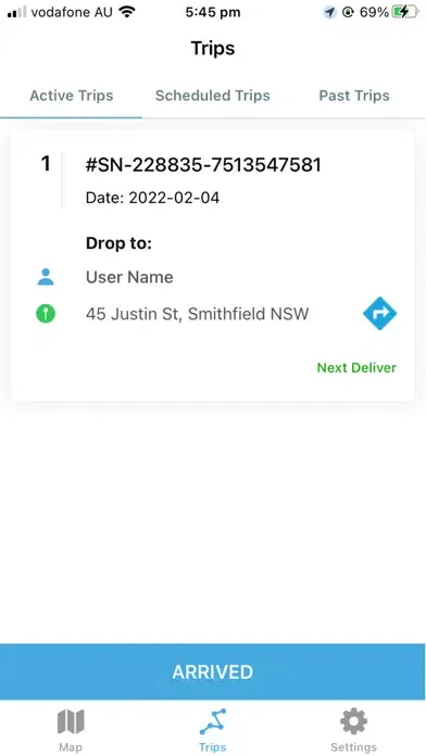 Captures d'écran de ShipNow TMS - Delivery Driver