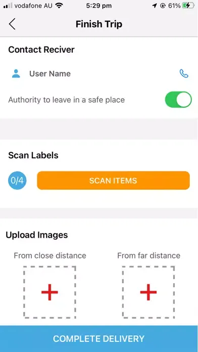 Captures d'écran de ShipNow TMS - Delivery Driver