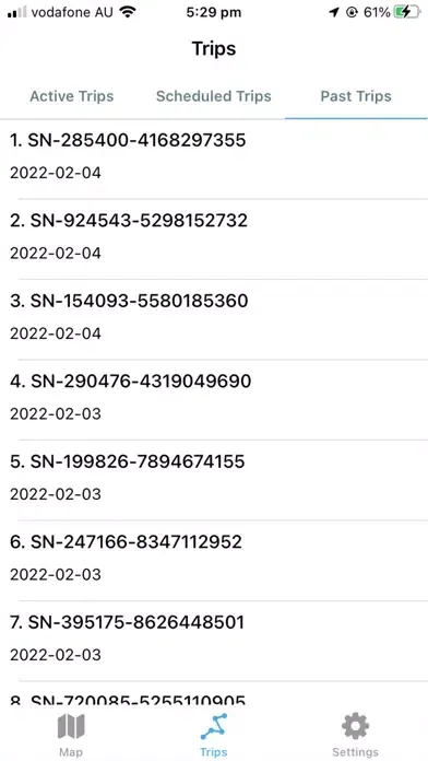 Captures d'écran de ShipNow TMS - Delivery Driver