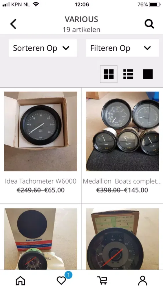 Capturas de tela do Ship Outlet Store