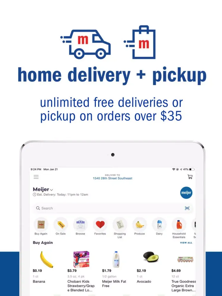 shopmeijer iPad  Screenshots