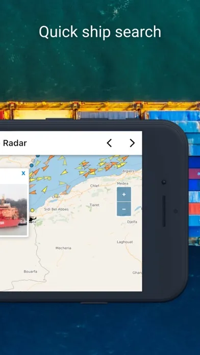 Ship Tracker — Ship Radar Ekran Görüntüleri