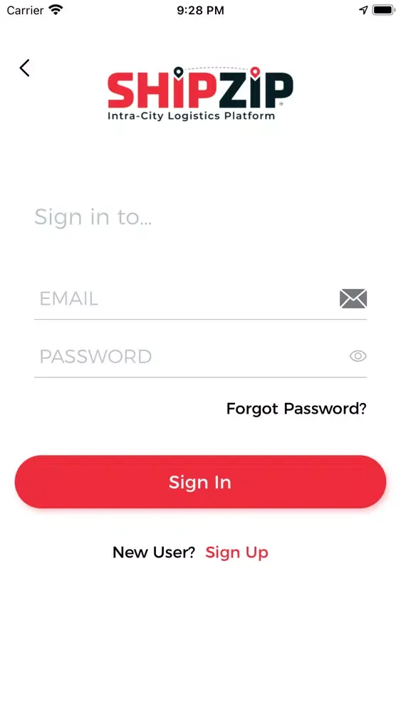 ShipZip - OnDemand Delivery سکرین شاٹس