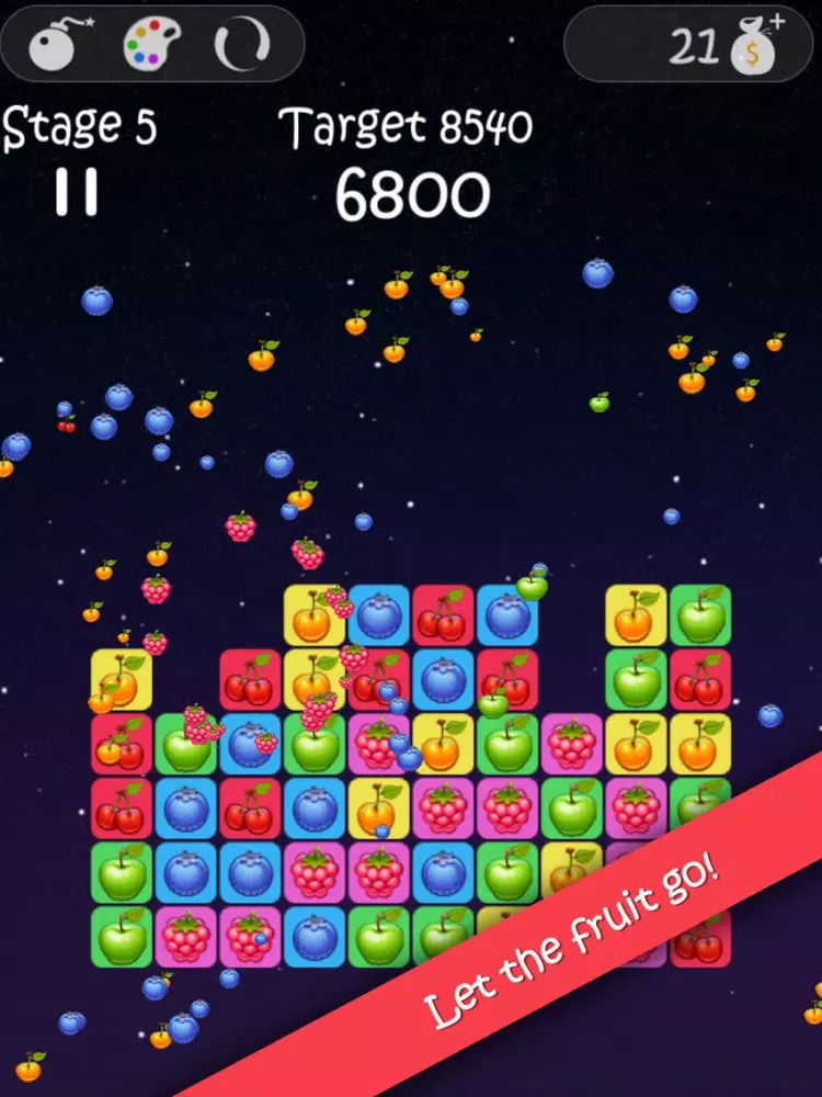 Tangkapan skrin PopFruit! - Popping Fruits iPad 