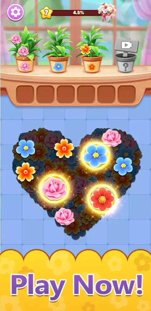Flower Match Puzzle स्क्रीनशॉट