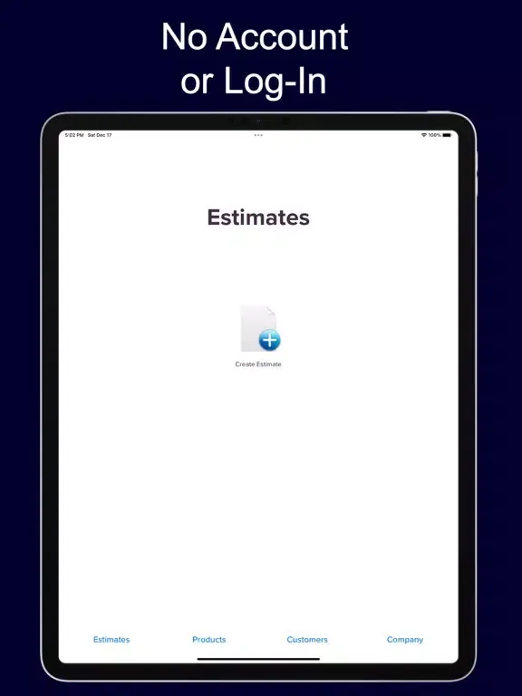 Estimate Maker iPad  Ekran Görüntüleri