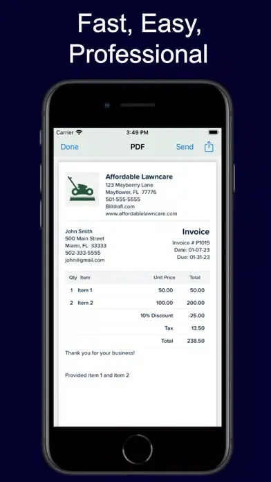تصاویر Invoice Max