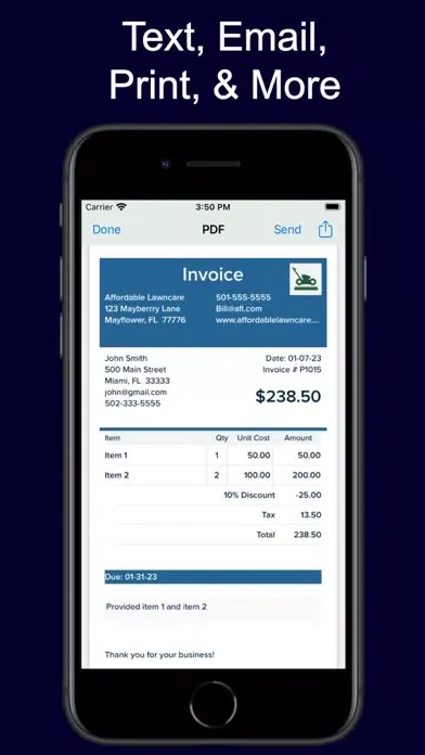 تصاویر Invoice Max