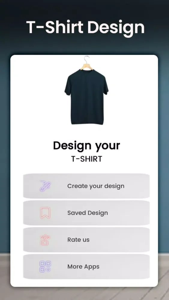 Capturas de pantalla de T Shirt Design - T Shirts Art