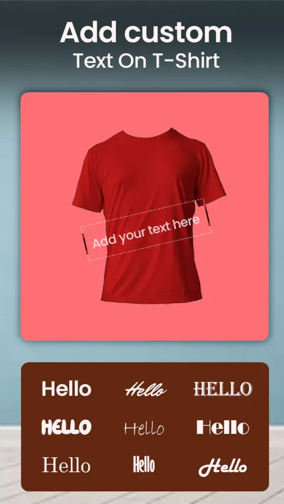 Capturas de pantalla de T Shirt Design - T Shirts Art