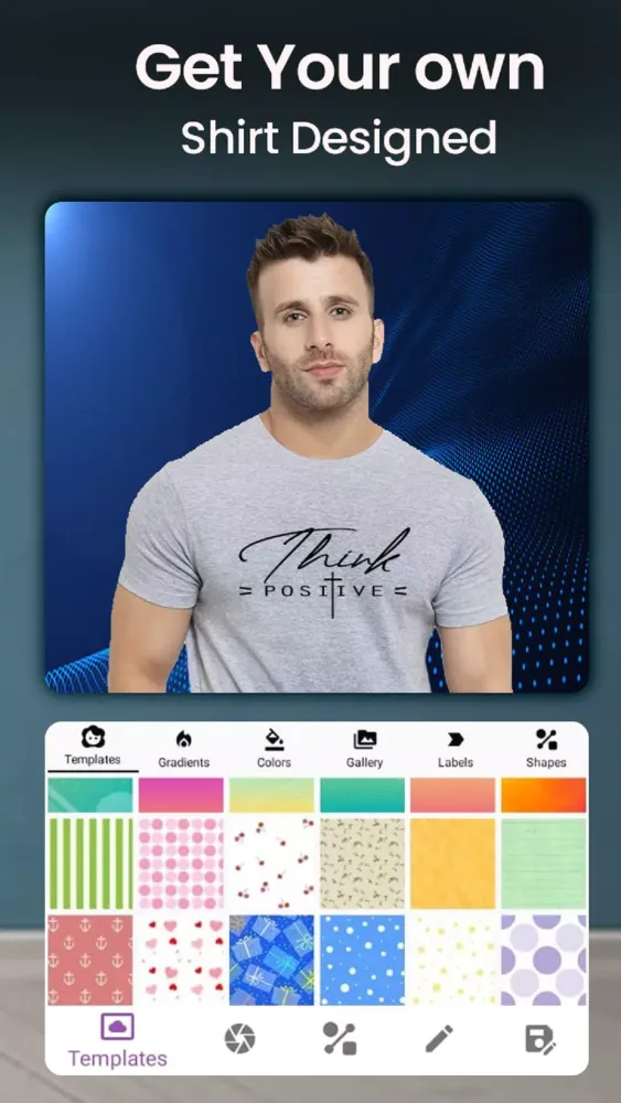 Capturas de pantalla de T Shirt Design - T Shirts Art
