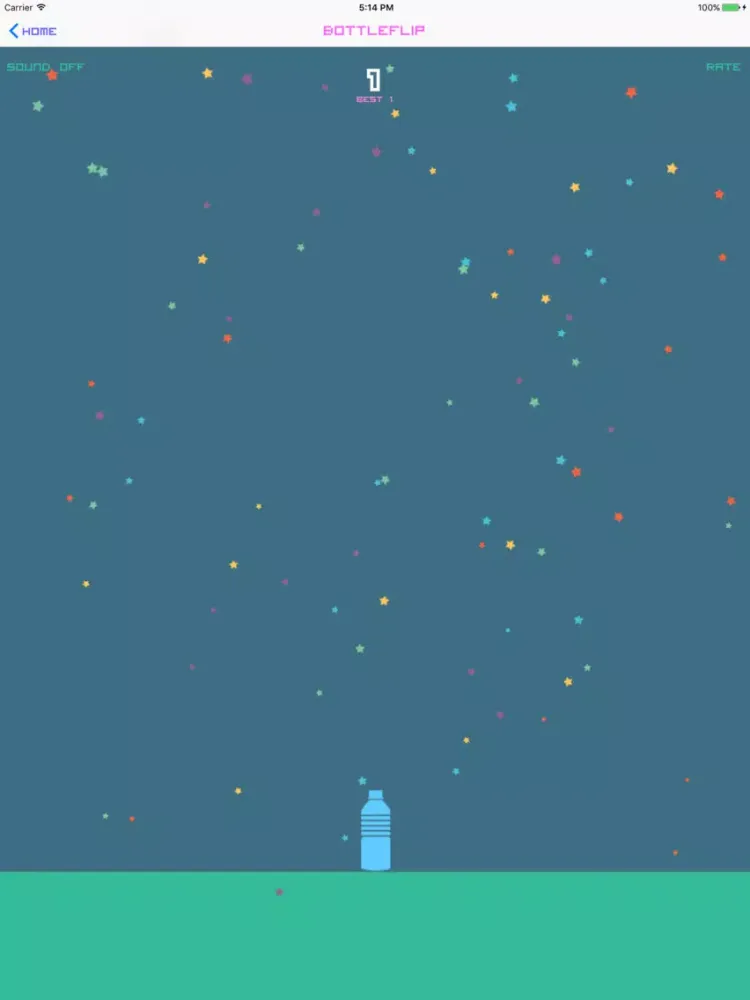 Zrzuty ekranu Bottle Flip 2k16. iPad 