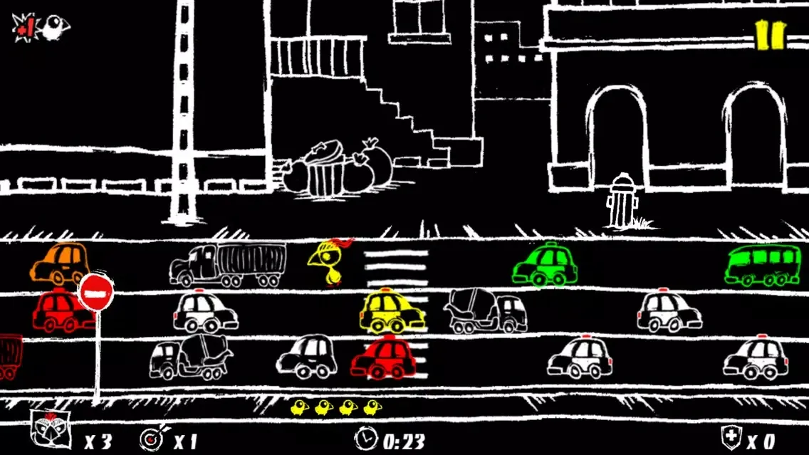 Chicken Run Road Rush Hour Screenshots