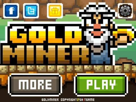 Gold Miner 8bit - Gold miner Deluxe Free iPad  Screenshots