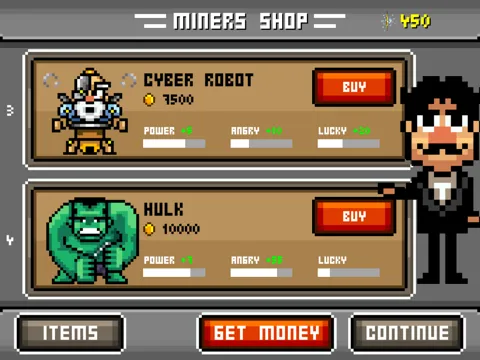Gold Miner 8bit - Gold miner Deluxe Free iPad  Screenshots