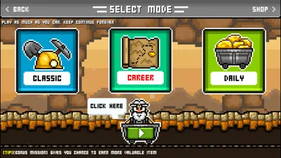 Gold Miner 8bit - Gold miner Deluxe Free Screenshots