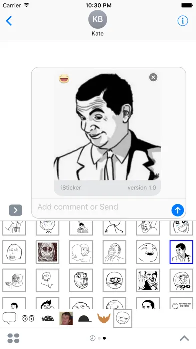 iSticker for iMessage स्क्रीनशॉट