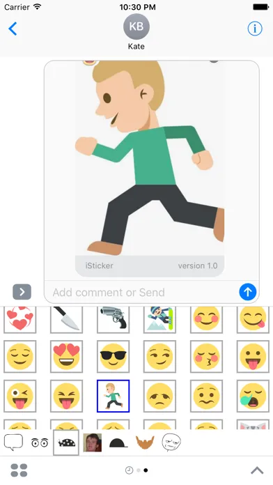 iSticker for iMessage स्क्रीनशॉट
