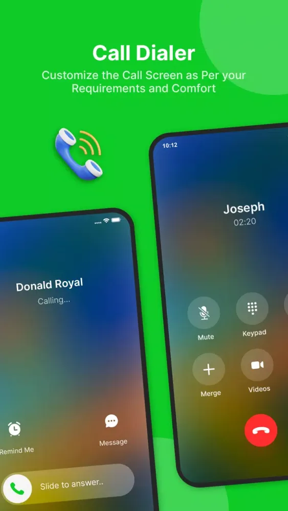 ภาพหน้าจอของ Contact - Phone Dialer