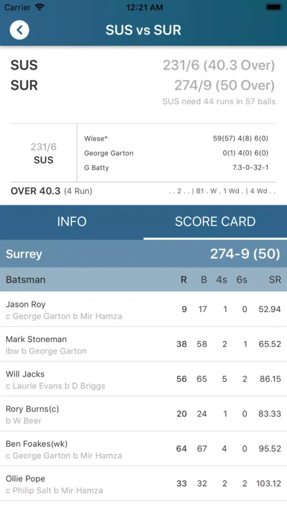 Cricket Live World Screenshots