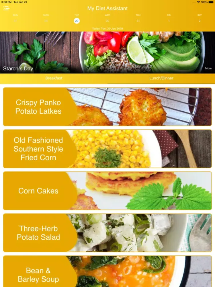 My Diet Assistant iPad  سکرین شاٹس
