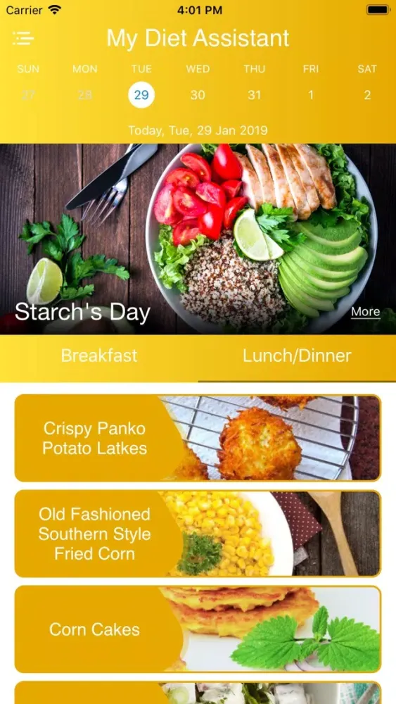 My Diet Assistant سکرین شاٹس