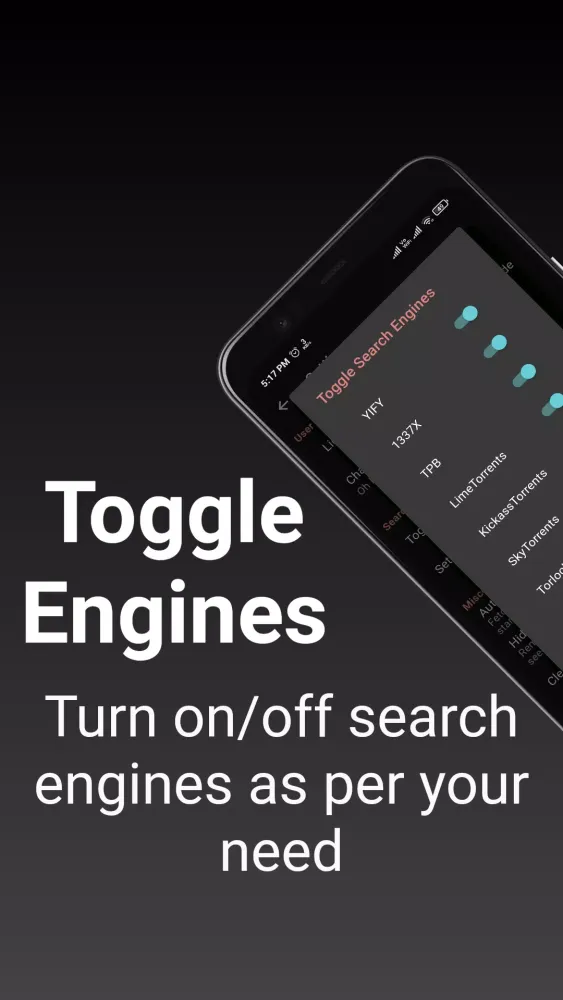 Tangkapan skrin TorrCrow Pro