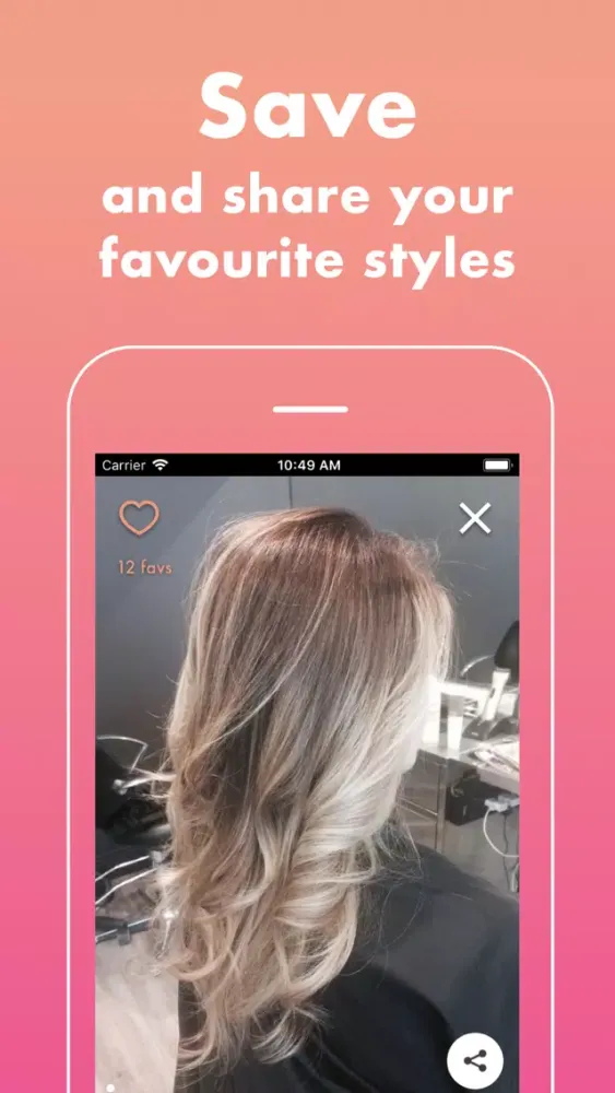 Hair+ سکرین شاٹس