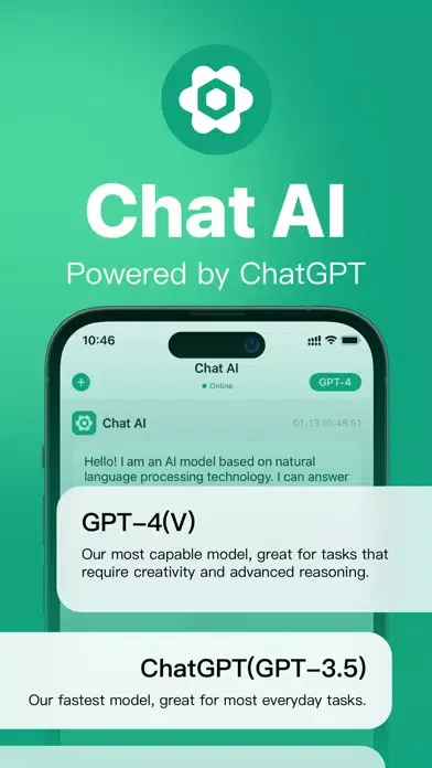 Capturas de pantalla de ChatAI - AI Chat & Write