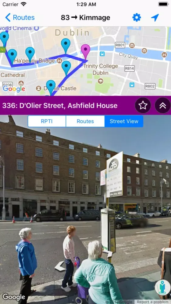 Dublin Bus Timetables スクリーンショット