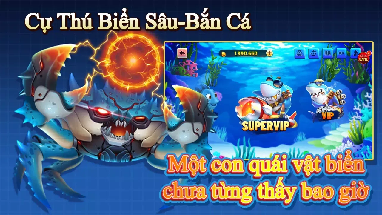 Cự Thú Biển Sâu-Bắn Cá स्क्रीनशॉट