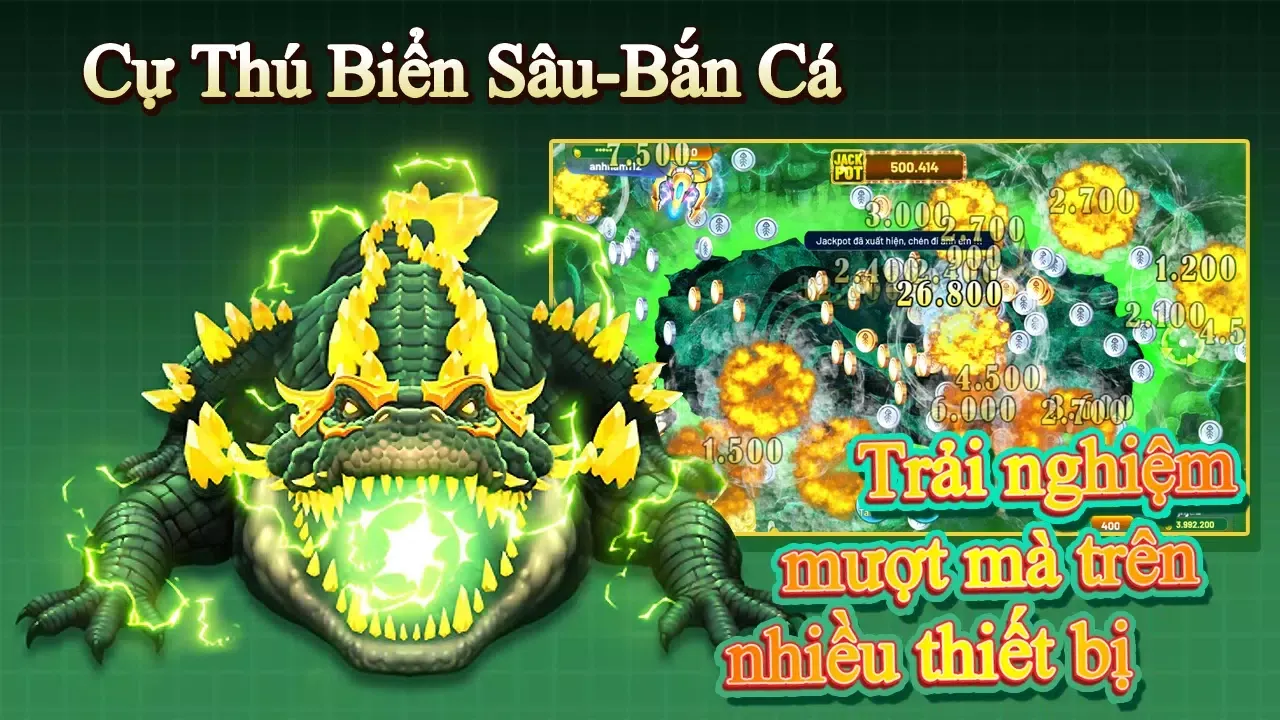 Cự Thú Biển Sâu-Bắn Cá स्क्रीनशॉट