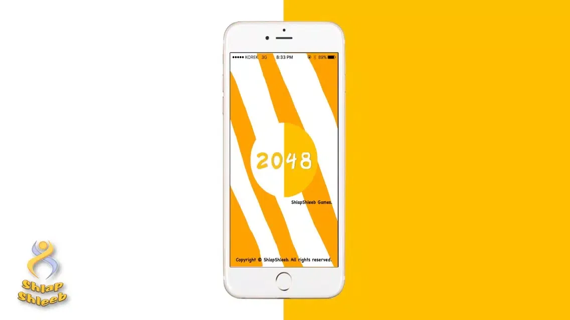 Tangkapan skrin 2048 MobileGame