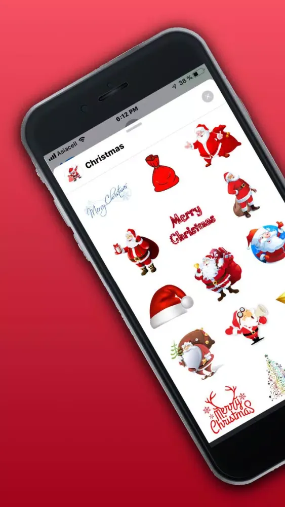 Capturas de pantalla de Christmas Sticker For iMessage