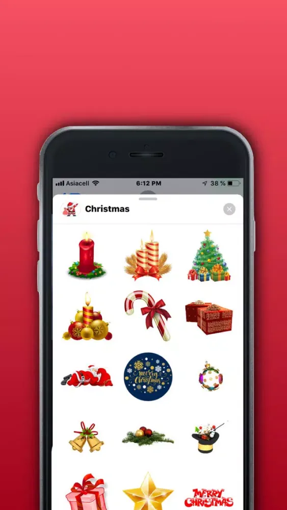 Capturas de pantalla de Christmas Sticker For iMessage