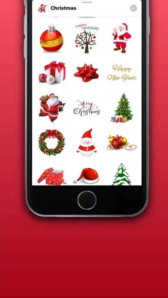 Capturas de pantalla de Christmas Sticker For iMessage