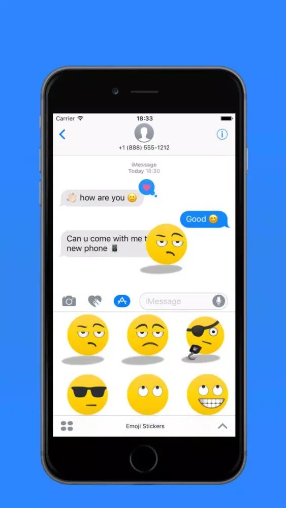 Emojis Sticker स्क्रीनशॉट