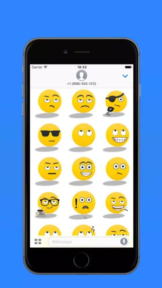Emojis Sticker स्क्रीनशॉट