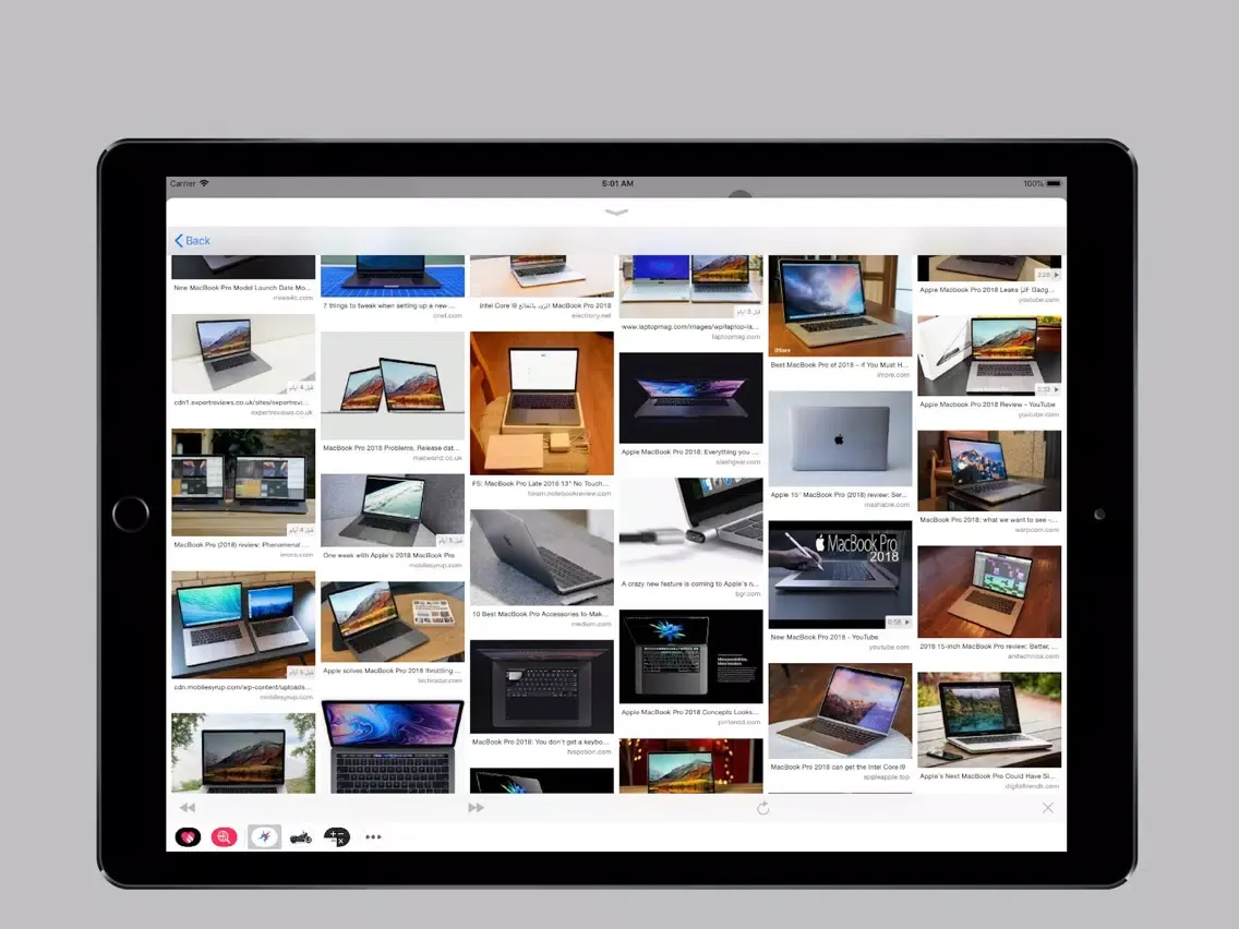 MyBrowser For iMessage iPad  스크린샷