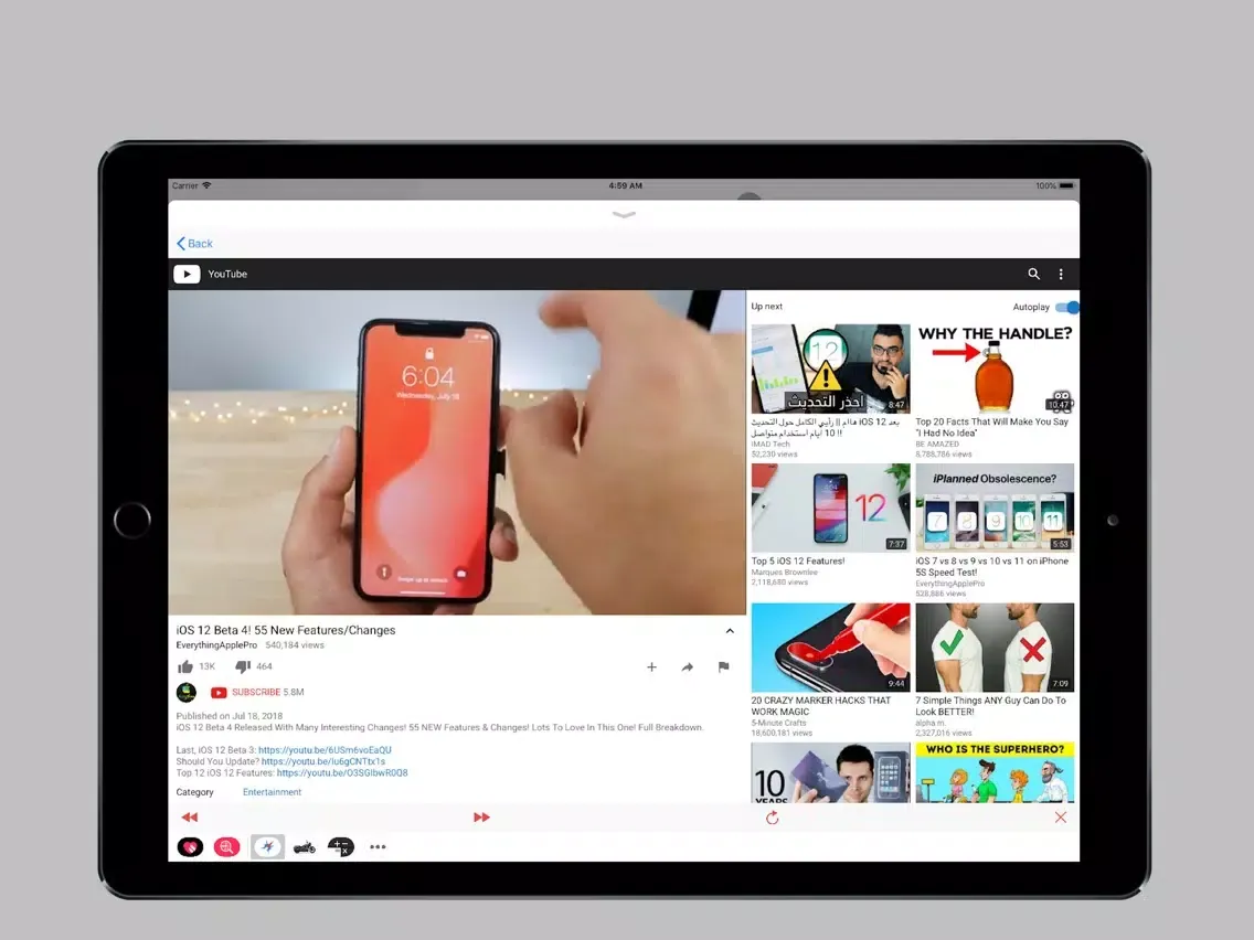 MyBrowser For iMessage iPad  스크린샷