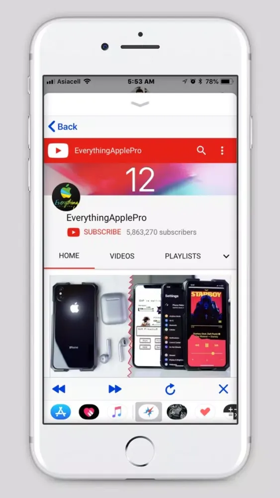 MyBrowser For iMessage 스크린샷