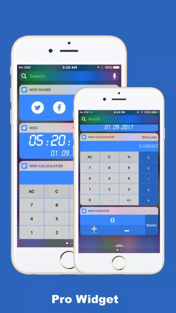 WiDi : Pro Widget应用截图