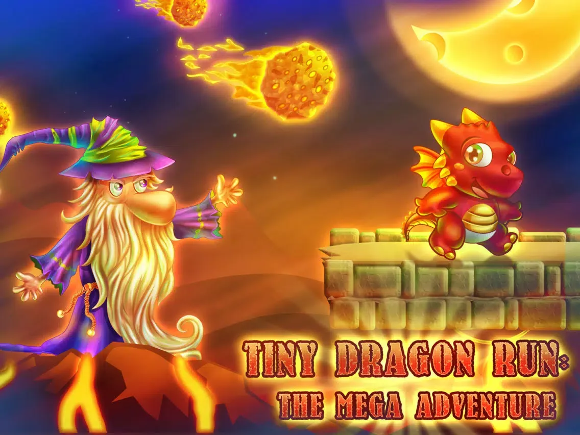 A Tiny Dragon Run: Mega Adventure iPad  Screenshots