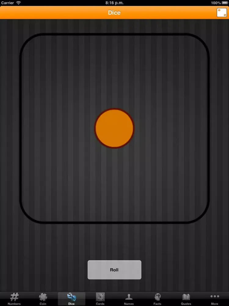 iRandomizer iPad  スクリーンショット