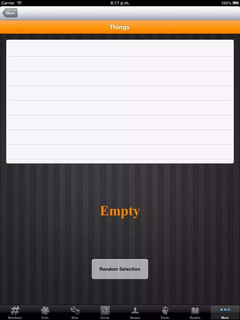 Скриншоты iRandomizer iPad 
