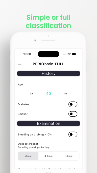 Perio Brain应用截图